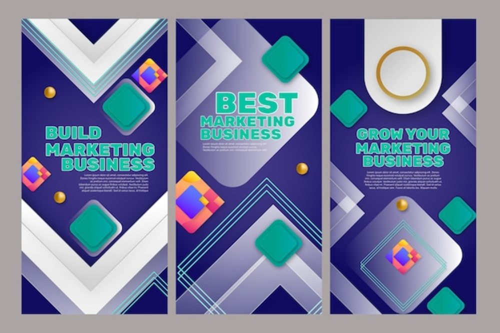 營銷業(yè)務instagram故事模板