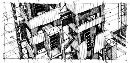 手繪教程 設計中的空間和細節(jié)關系的表現(xiàn)手法